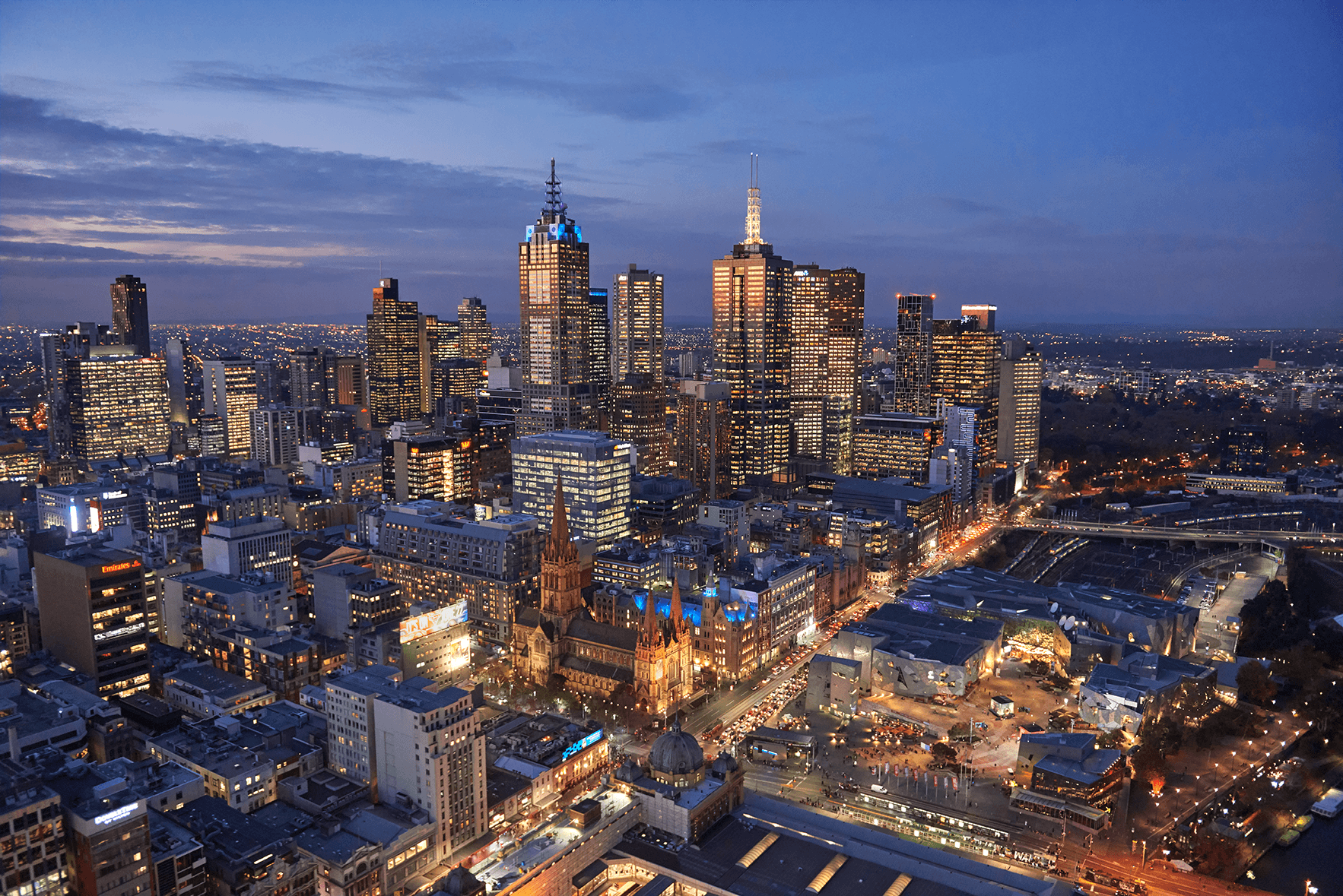 Photo of Melbourne city