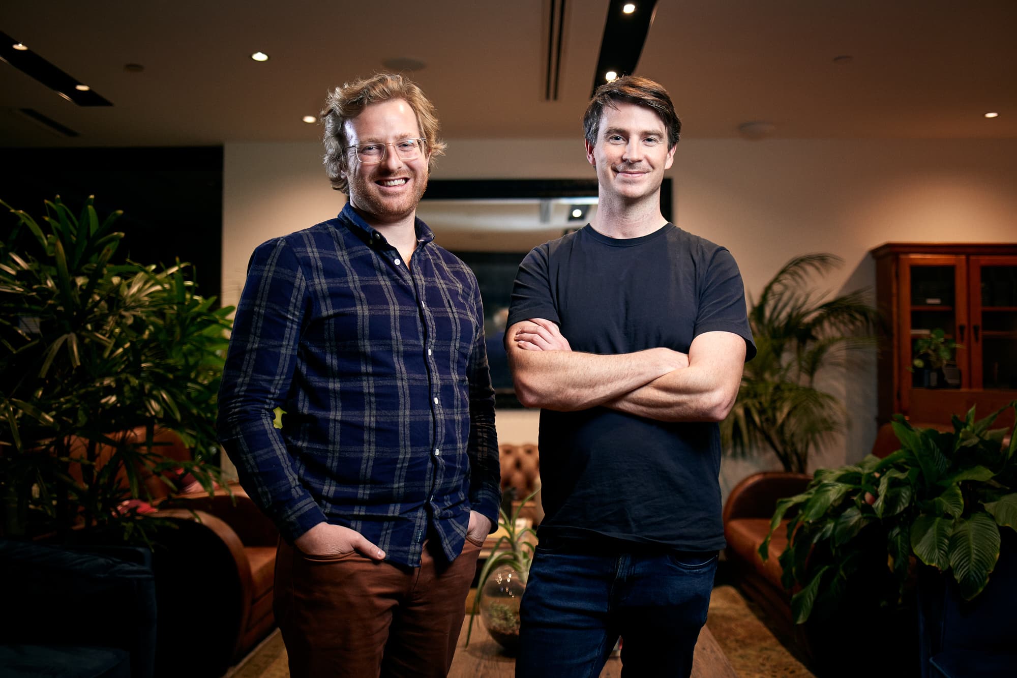 Photo of Dan Adams and Chris Thompson Amber Electric
