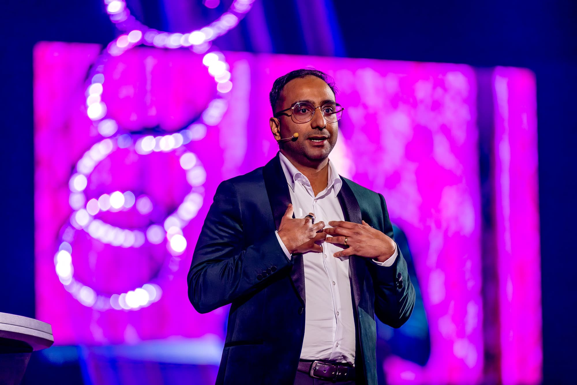 Speaker from company Diag-Nose.io at LaunchVic Gala
